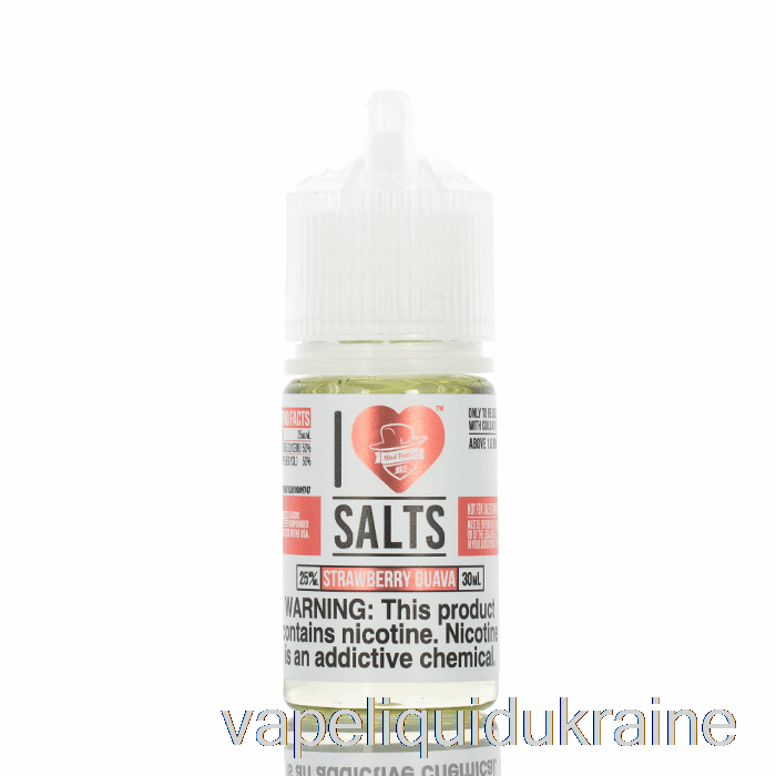 Vape Ukraine Strawberry Guava - I Love Salts - 30mL 50mg